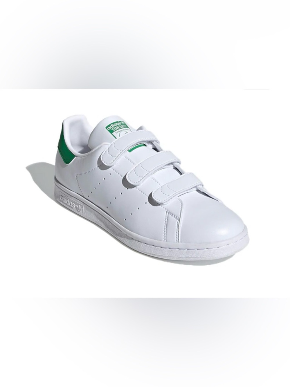 Adidas STAN SMITH Shoes, Color: White/Green, Size: 7.5 (M)/8.5 (W), Great Condtn
